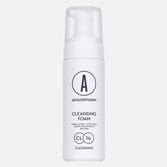 ANGIOPHARM Очищающая пенка с аминокислотами, 160 мл