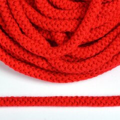 Шнур круглый полиэфир 9 мм, 1с-90, красный