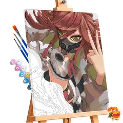 Картина по номерам Гачиакута Рийо