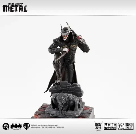 Фигурка Бэтмен который смеется из комикса Dark Nights Metal 1/12