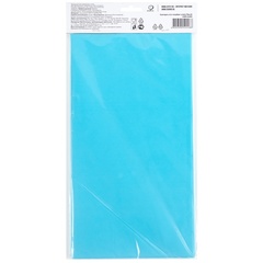 Скатерть п/э голубая 1,4х2,75м