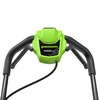 Газонокосилка аккумуляторная Greenworks GD24X2LM361, 2х24V, 36 см, бесщеточная, c 2хАКБ 4Ач и двойным ЗУ (2520707UD) — фото 8