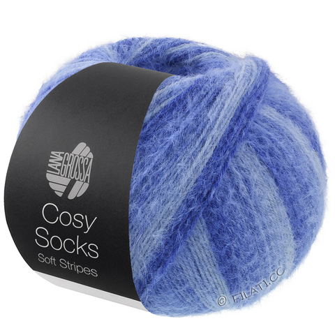 Lana Grossa Meilenweit Cosy Socks Soft Stripes 109