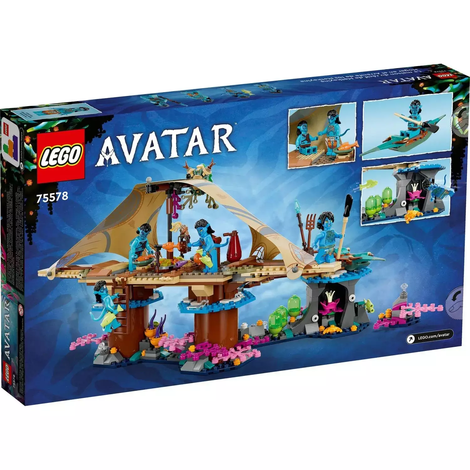 LEGO Avatar: Дом Риф Меткайна 75578 - купить по выгодной цене |  Интернет-магазин «Vsetovary.kz»