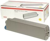 OKI C9300, C9500, Xante CL30 тонер картридж yellow (желтый) (41963605, 41963675)