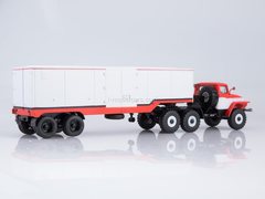 Ural-377S with semi-trailer ODAZ-935 1:43 Start Scale Models (SSM)