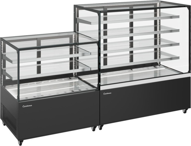 Витрина кондитерская POLUS KC71-150 VV 0,9-1 (9005)