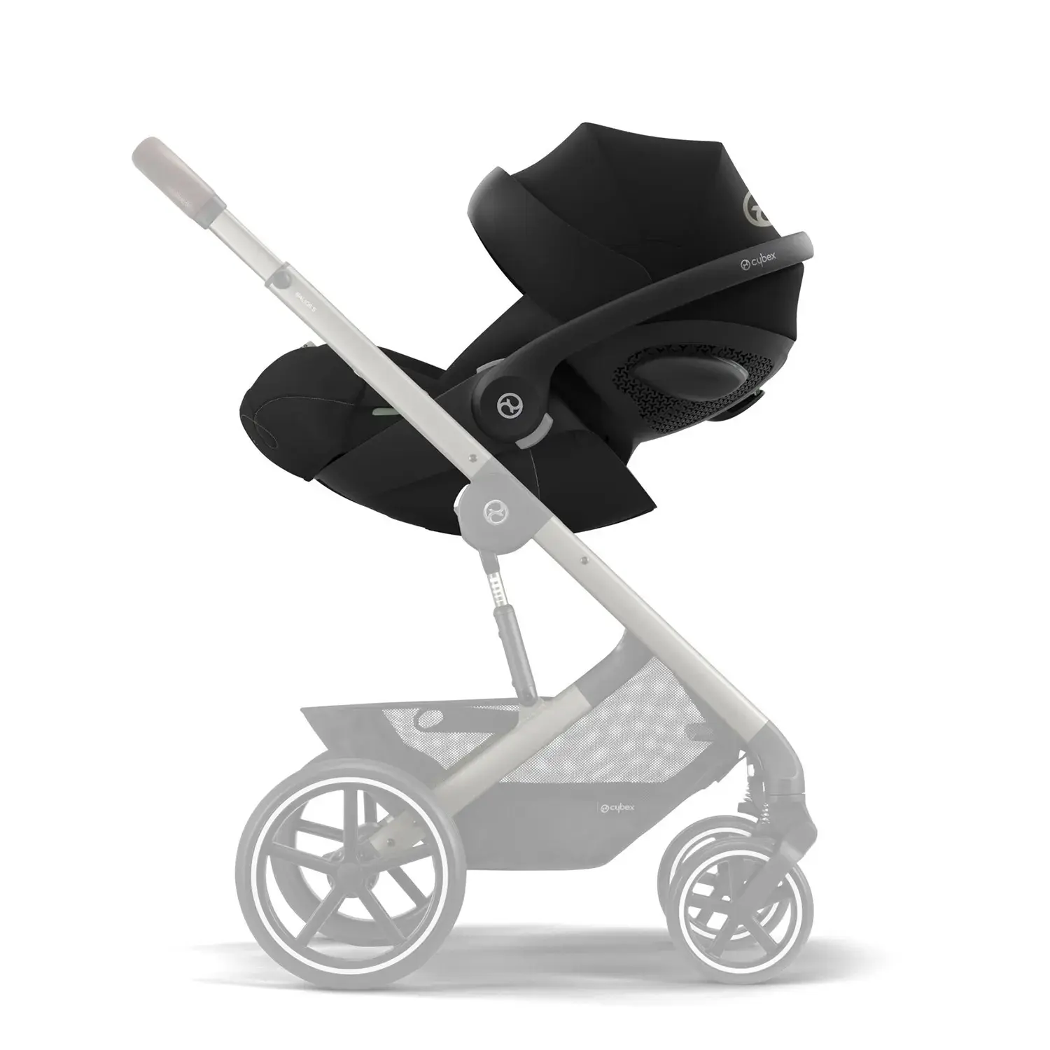 Cybex cloud z black hot sale