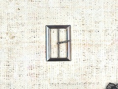 Пряжка металл, ш. 45 мм, тёмный никель