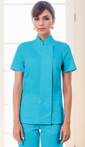 Блуза женская м212 сансара ярко-голубой1173