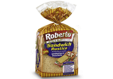 Хлеб для сэндвичей из ржаной муки со злаками Roberto, 300г