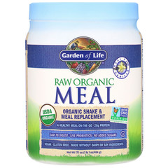 Garden of Life, Сырая органическая еда, органический коктейль и замена еды, со вкусом ванили, 475 г (16,7 унций)