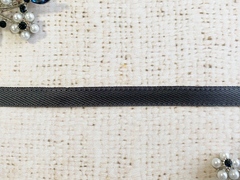 Лента для вешалок, ш. 1 см, тёмно-серый