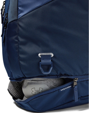 Картинка рюкзак городской Under Armour hustle 4.0 backpack синий - 6