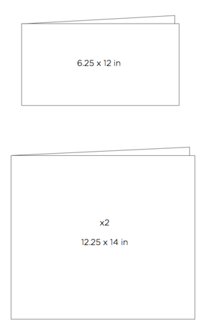 Набор папок для фольгирования Transfer folders для MINC от Heidi Swapp- 31х35см и 16х31см.