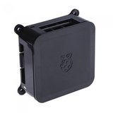 Корпус DesignSpark ABS Case для Raspberry Pi 3 B/B+ , встроенное крепление VESA (100х100мм), цвет черный (136-0232)(136-0233) {40} 136-0233 (136-0232)