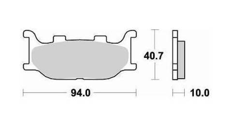 Колодки тормозные LB 777SM1 EBC FA199