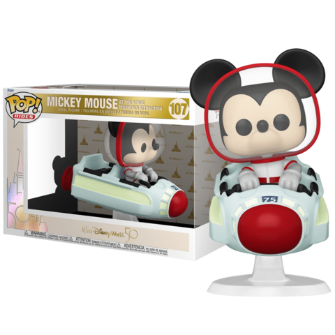 Funko POP! Disney. 50th Anniversary: Mickey Mouse at the Space Mountain Attraction 6