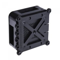 Корпус DesignSpark ABS Case для Raspberry Pi 3 B/B+ , встроенное крепление VESA (100х100мм), цвет черный (136-0232)(136-0233) {40}