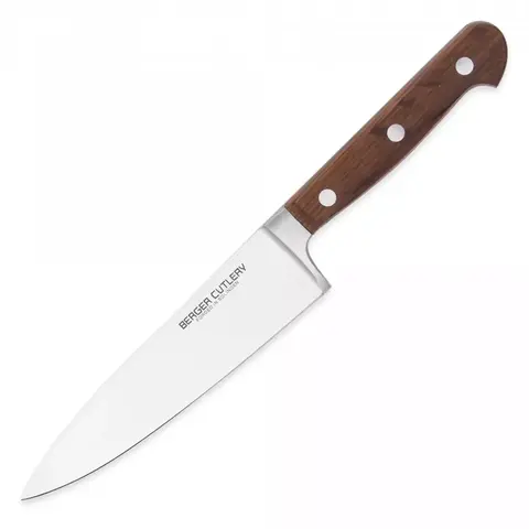 Нож поварской «Шеф» 16см Berger Cutlery Classic Smoked Oak