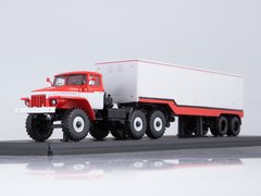 Ural-377S with semi-trailer ODAZ-935 1:43 Start Scale Models (SSM)