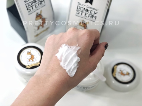 Elizavecca Donkey Piggi Крем для кожи молочный увлажняющий Silky Creamy Donkey Steam Moisture Milky Cream 100 мл