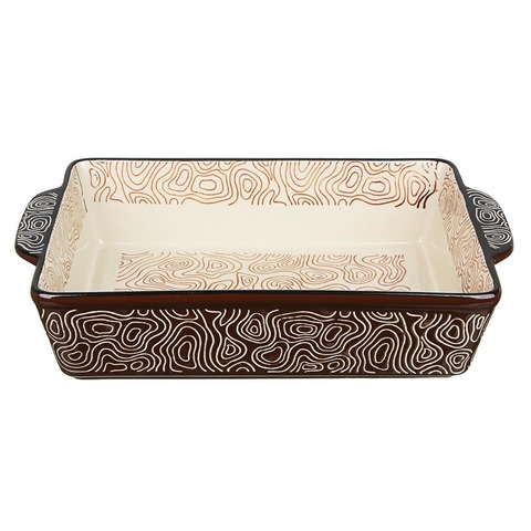 Baking dish 31х19cm, ceramic heat-resist.