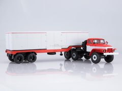 Ural-377S with semi-trailer ODAZ-935 1:43 Start Scale Models (SSM)