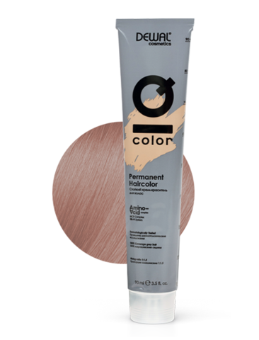 Краситель перманентный 9.02 Very light natural pearl blonde IQ COLOR DEWAL Cosmetics, 90 мл