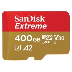 Карта памяти microSDXC 400GB SanDisk Class 10 UHS-I A2 C10 V30 U3 Extreme
