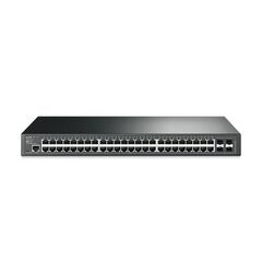 TP-Link TL-SG3452 - JetStream 48портовый гигабитный управляемый коммутатор 2го уровня с 4 SFPслотами
