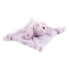 AROMADOG игрушка для собак Собачка-плед 28 см с пищалкой, сиреневый