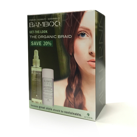 ALTERNA Bamboo Shine The Organic Braid - Набор для создания образа: эко-коса