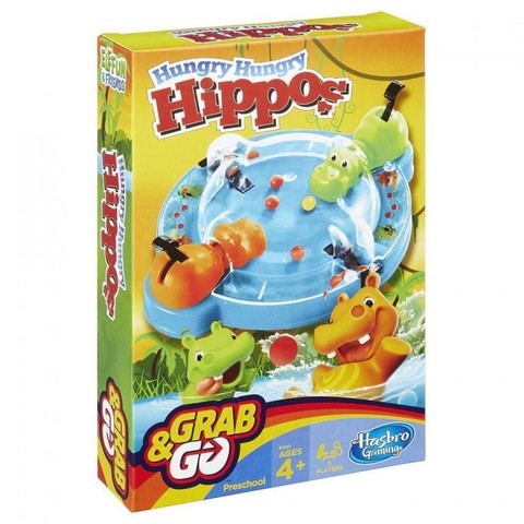 HUNGRY HUNGRY HIPPO GRAB AND GO