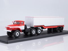 Ural-377S with semi-trailer ODAZ-935 1:43 Start Scale Models (SSM)