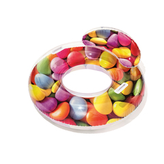 Надувной круг для плавания Candy Delight 118 см, Bestway 43186
