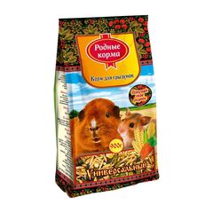 Родные корма корм для грызунов универсальный 900 г