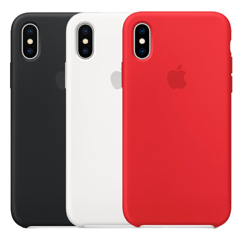 Чехол Silicone Case для iPhone X и XS