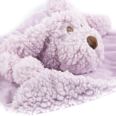 AROMADOG игрушка для собак Собачка-плед 28 см с пищалкой, сиреневый