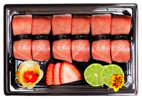 Суши тунец Bluefin О-Торо, 6шт