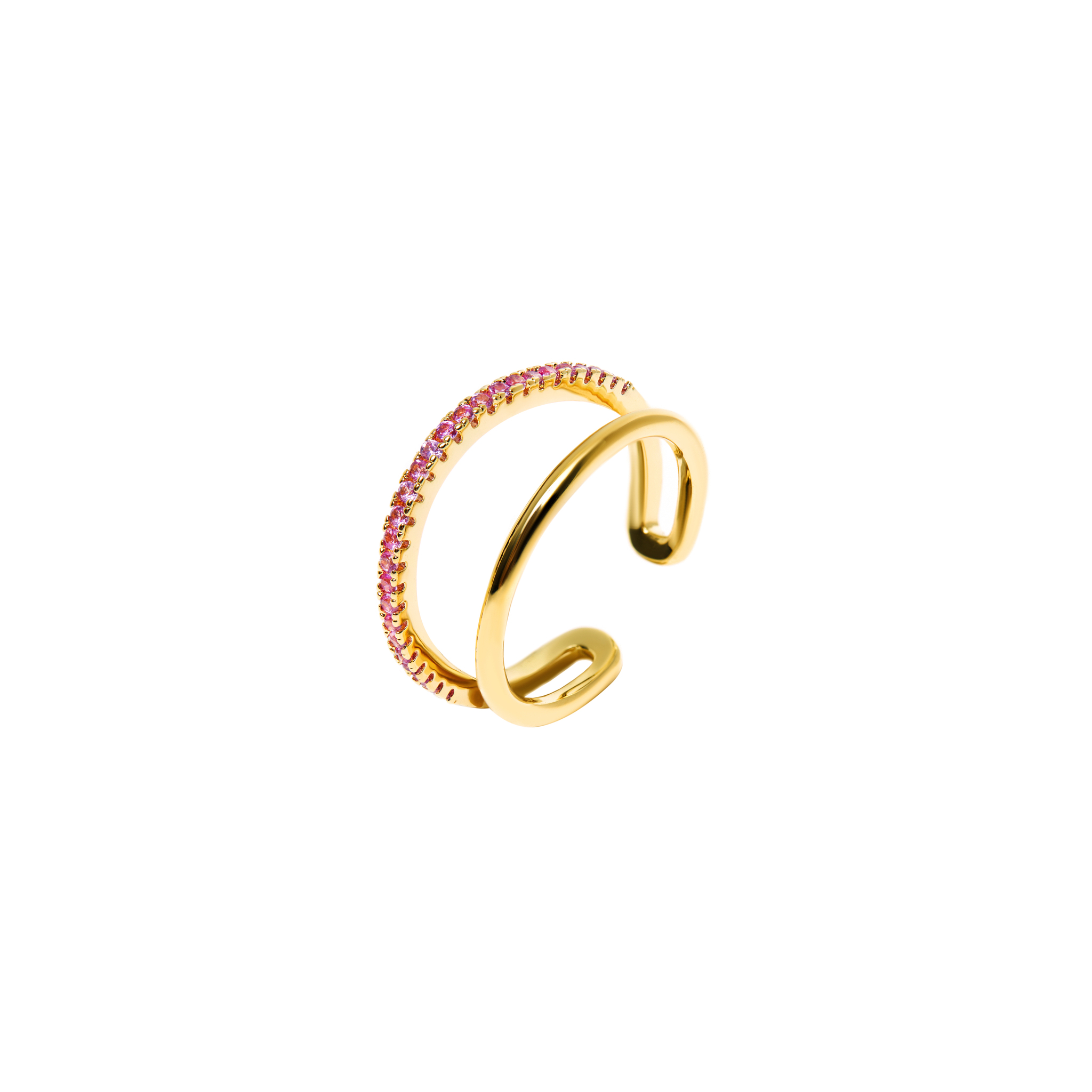 MYA BAY Кольцо Fuchsia Sensuality Ring mya bay позолоченное незамкнутое кольцо