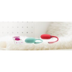 Виброяйцо Magic Motion Fugu, красный