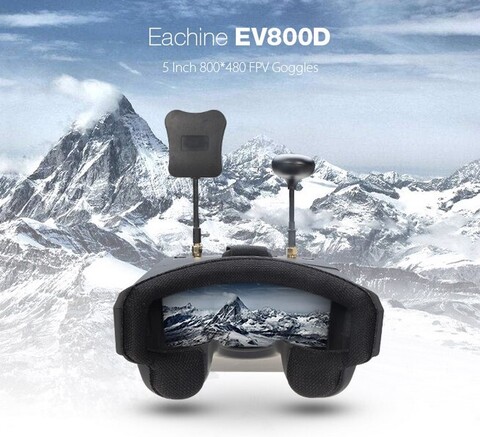FPV видеошлем Eachine EV800D 5.8G 40СН