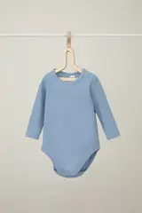 полукомбинезон для новорожденных  КП 6475/пыльно-синий