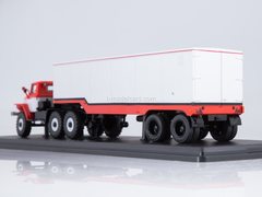 Ural-377S with semi-trailer ODAZ-935 1:43 Start Scale Models (SSM)