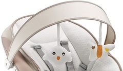 Электрокачели с адаптером Nuovita Attento Cacao (BY005_506)