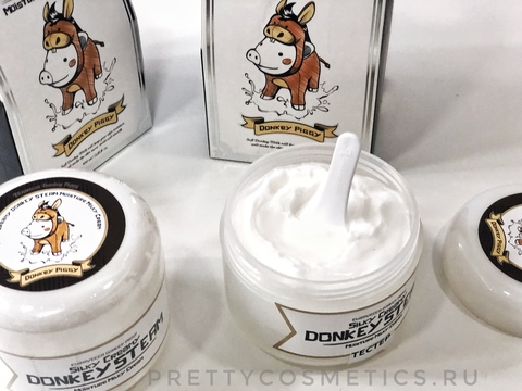 Elizavecca Donkey Piggi Крем для кожи молочный увлажняющий Silky Creamy Donkey Steam Moisture Milky Cream 100 мл