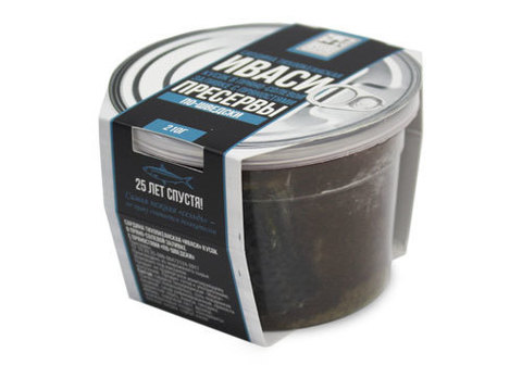 Сардина Иваси в пряно-солевой заливке "По-шведски", 210г