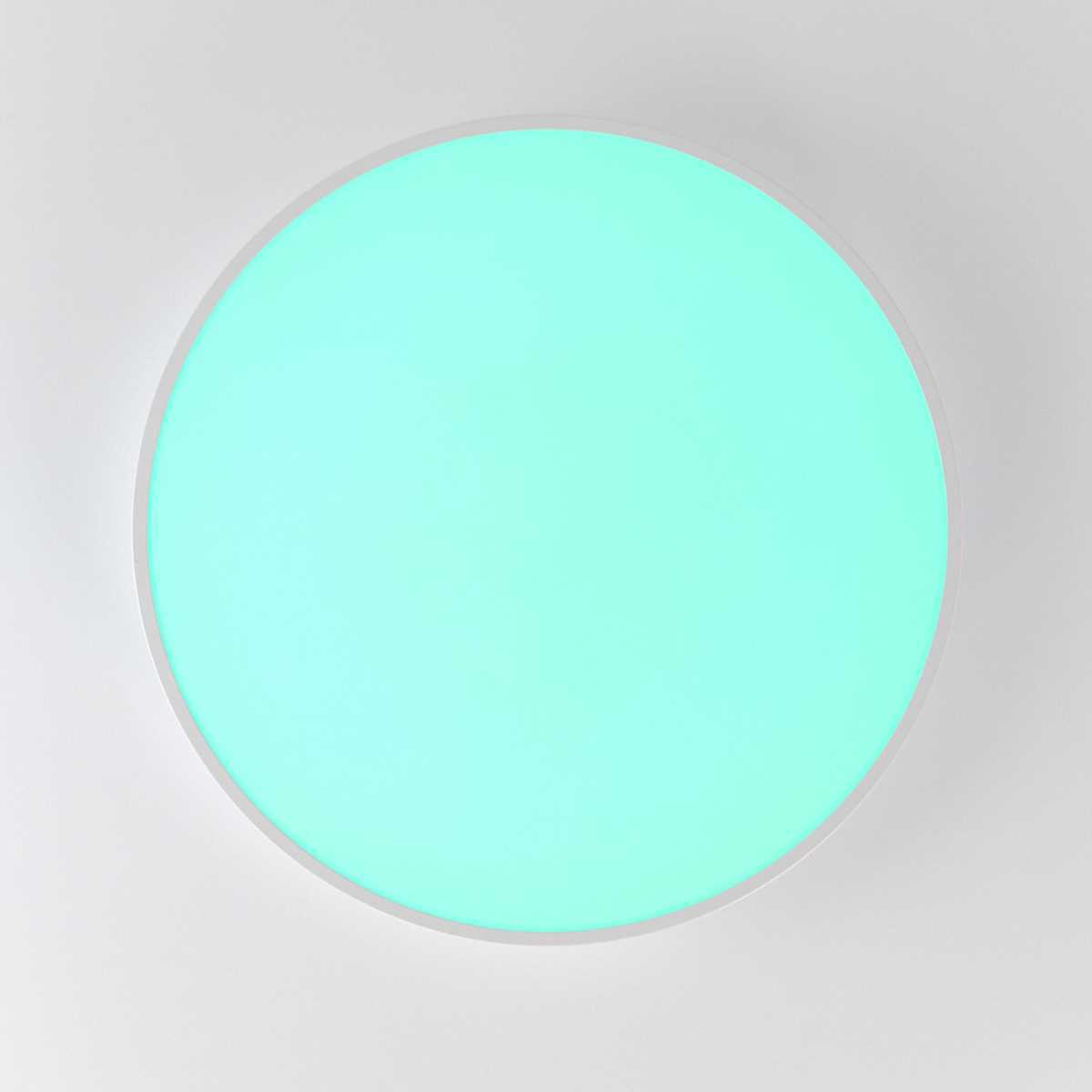 Потолочный светодиодный светильник с пультом ДУ Citilux Купер RGB Белый CL724105G0