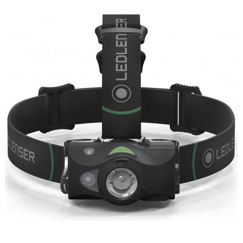 Фонарь светодиодный налобный LED Lenser MH8, черный, 600 лм, аккумулятор